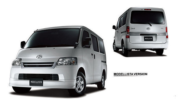 toyota townace日规大改款发表,个性化modellista version顺便来!